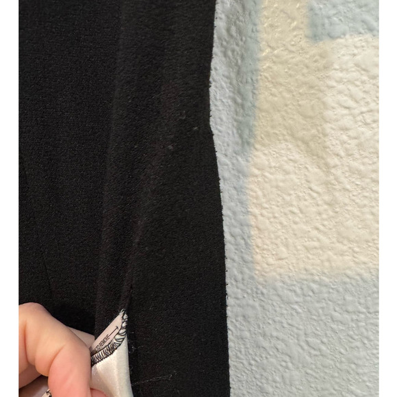 DRESS THE POPULATION *SALE* NWT $198 Sandra Plunging V Neck Black Maxi Size XXS - Picture 8 of 12